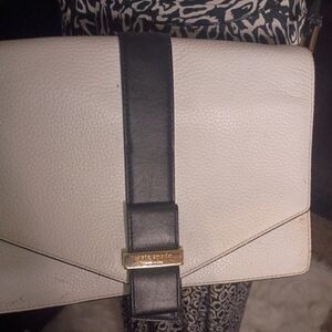 Kate Spade Black and Cream Crossbody Bag